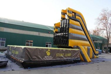 중국 2개의 단계에 방화 효력이 있는 주문을 받아서 만들어진 크기 팽창식 곡예 점프 공장