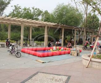 중국 거대한 팽창식 수영풀, 주문을 받아서 만들어진 크기 아이 파열 수영장 공장