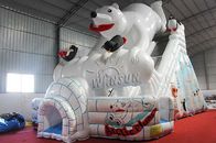 북극 곰 주제 큰 팽창식 활주 세륨 하는 표준 PVC 물자 협력 업체