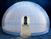 아름다운 명확한 팽창식 거품 천막, 6m 직경 파열 돔 천막 협력 업체
