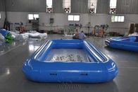 직사각형 큰 팽창식 수영풀, 0.9mm PVC 완벽한 팽창식 수영장 협력 업체