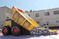 PVC 물자 아이들 팽창식 활주 수리용 연장통을 가진 무거운 덤프 트럭 모양 협력 업체