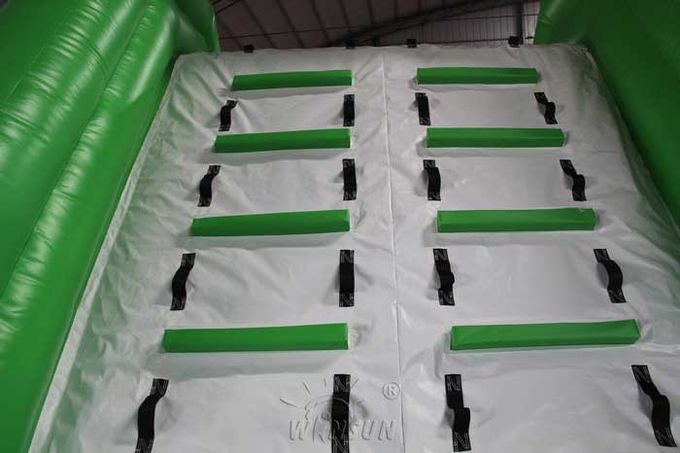 수영장 WSS-247 PVC 물자 세륨 기준을 가진 녹색 큰 팽창식 활주