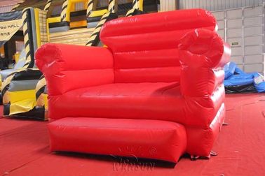 중국 빨간 소파 제작되는 팽창식 모형 물 저항하는 PVC 방수포 공장