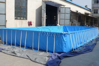 중국 짜맞춰진 파열 수영풀, 방수 PVC 팽창식 수영풀 공장